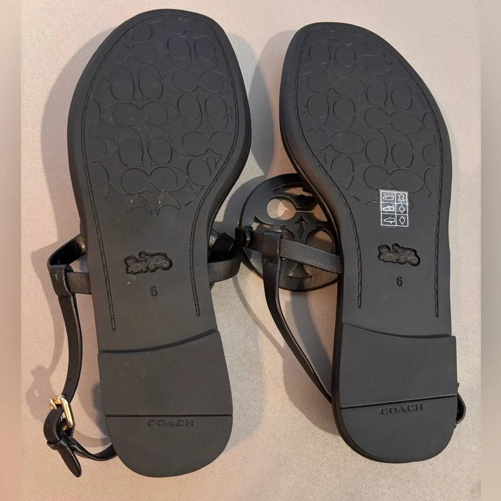 Coach Jaci Sandals – Size 6 – Excellent Condition-size 6 - Picture 3 of 4